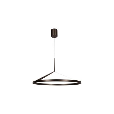 Lucide APPLAUSE - Pendant light - Ø 80 cm - LED Dim. - CCT - 1x50W 2700K/4000K - Hand Wave Sensor - Grey iron - Premium
